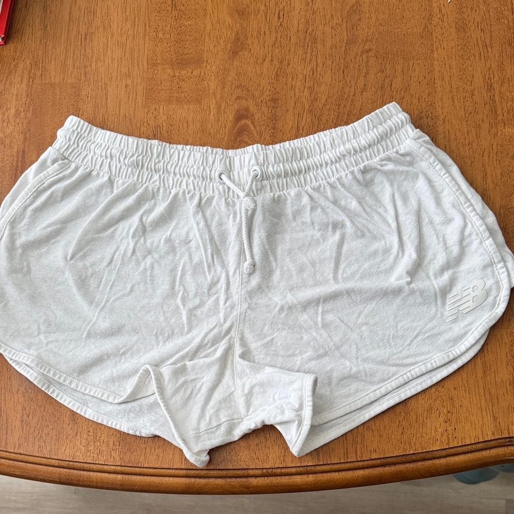 New Balance Women's Athletic Shorts - Light Gray